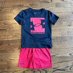 Under Armor boys athletic set, Size 6